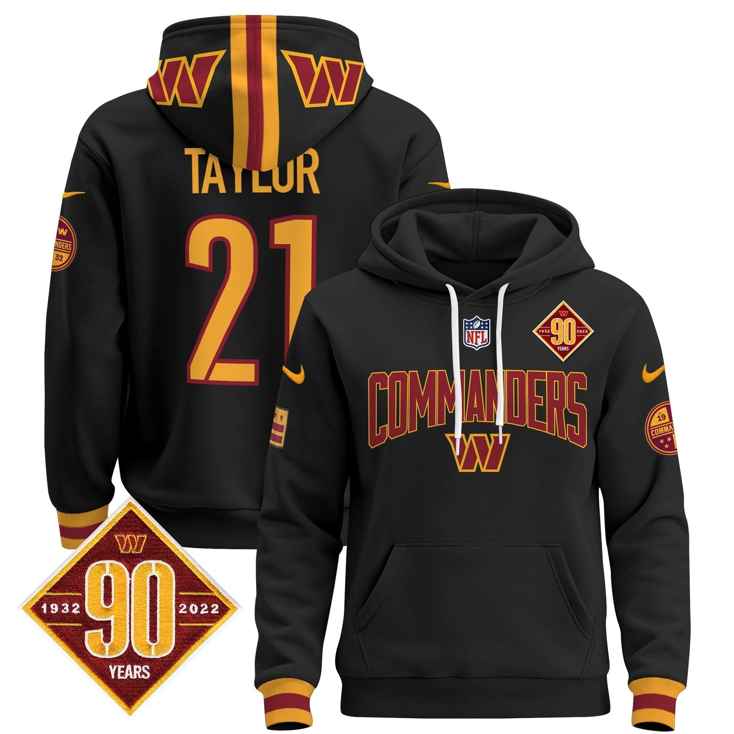 WAS 2024 Pullover Hoodie V2- All Stitched-DTD