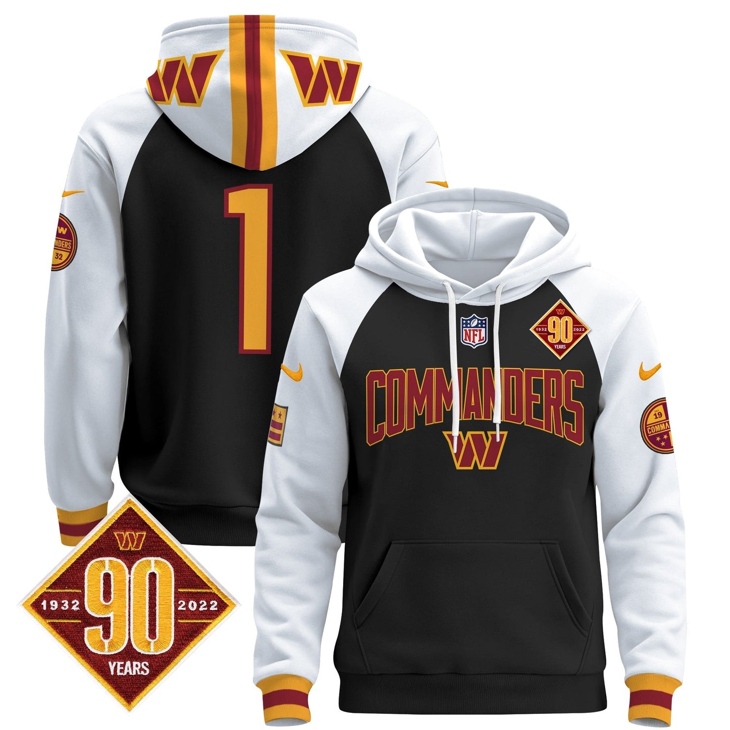 WAS 2024 Pullover Hoodie V2- All Stitched-DTD