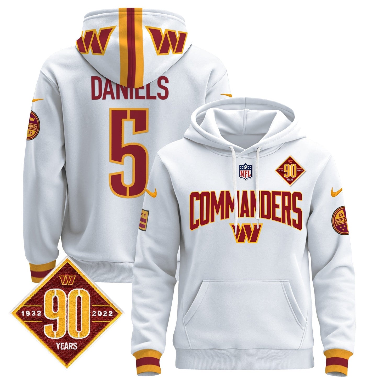 WAS 2024 Pullover Hoodie V2- All Stitched-DTD