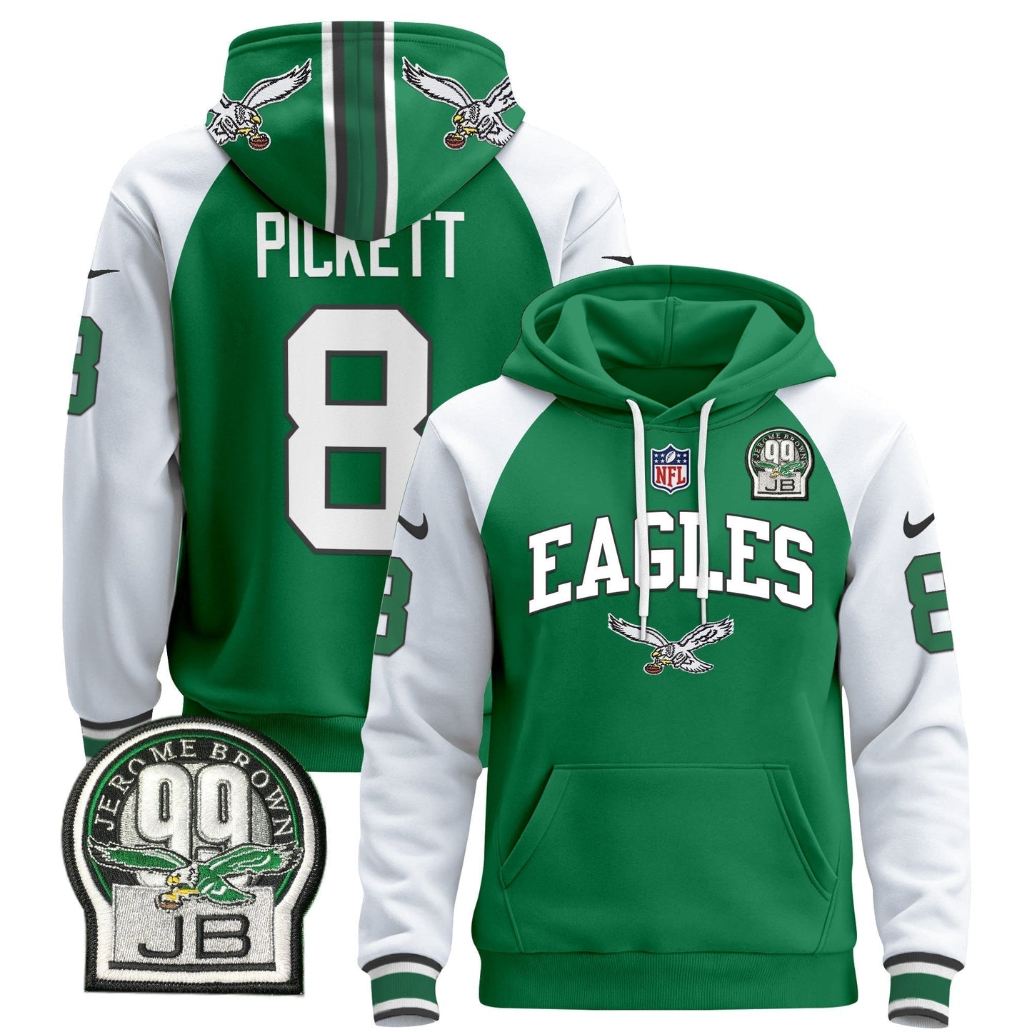 PHI 2024 Pullover Hoodie V2 - All Stitched-DTD