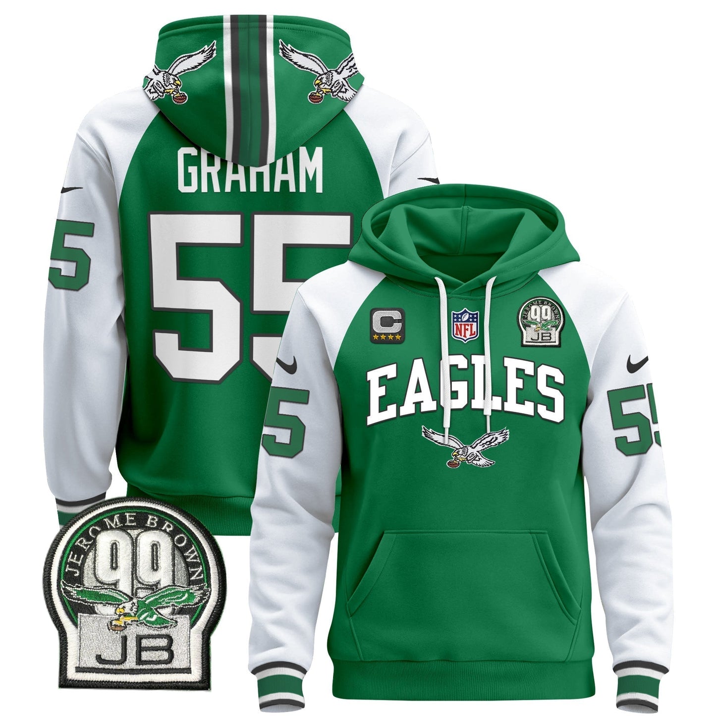 PHI 2024 Pullover Hoodie V2 - All Stitched-DTD