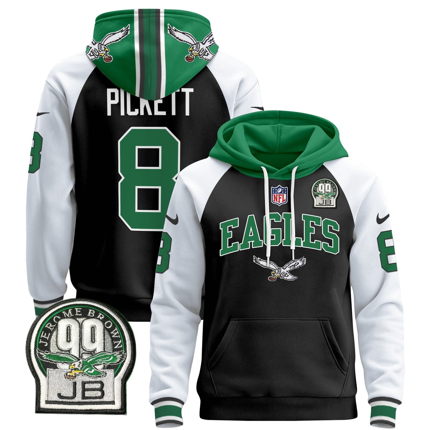 PHI 2024 Pullover Hoodie V2 - All Stitched-DTD