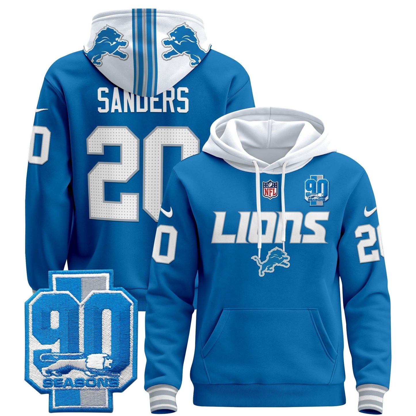 DET 2024 Pullover Hoodie V2-DTD