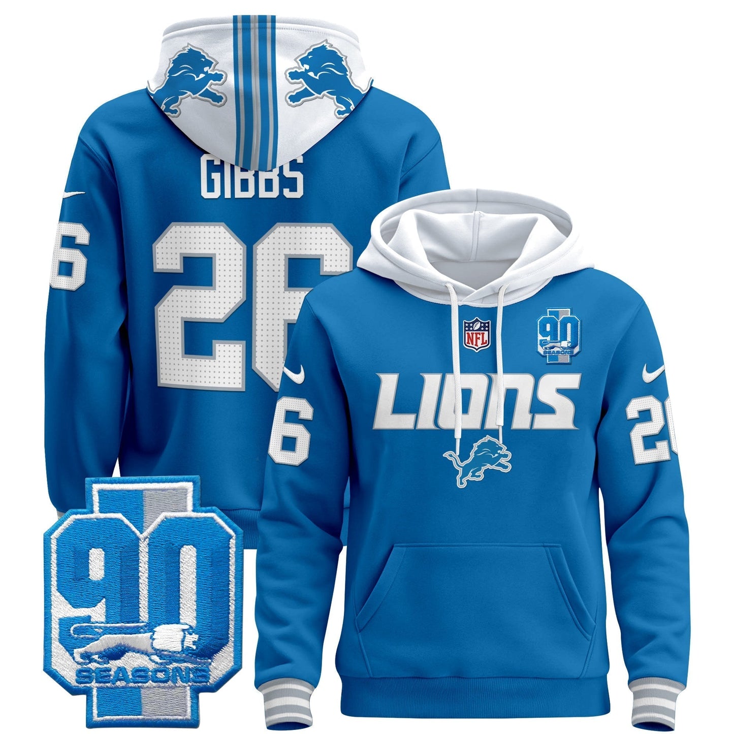 DET 2024 Pullover Hoodie V2-DTD