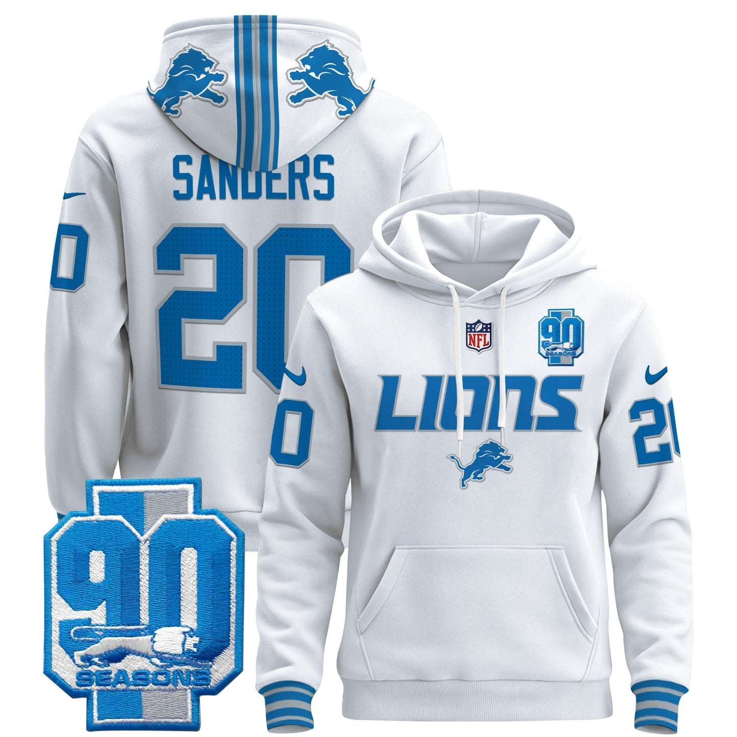 DET 2024 Pullover Hoodie V2-DTD