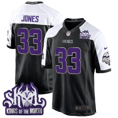 MIN 2024 Winter Warrior Skol Patch Game Jersey - All Stitched-DTD