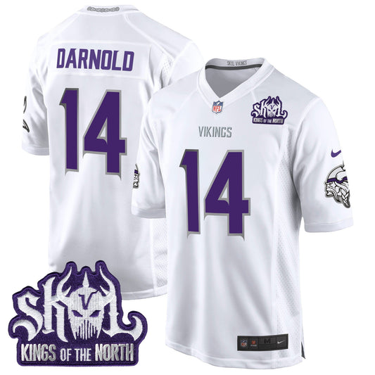 MIN 2024 Winter Warrior Skol Patch Game Jersey - All Stitched-DTD