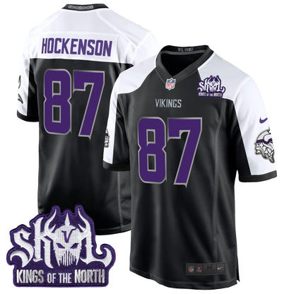MIN 2024 Winter Warrior Skol Patch Game Jersey - All Stitched-DTD
