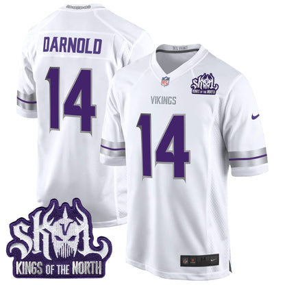 MIN 2024 Winter Warrior Skol Patch Game Jersey - All Stitched-DTD