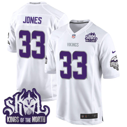 MIN 2024 Winter Warrior Skol Patch Game Jersey - All Stitched-DTD