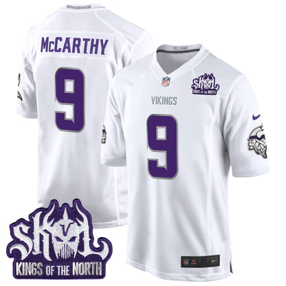 MIN 2024 Winter Warrior Skol Patch Game Jersey - All Stitched-DTD