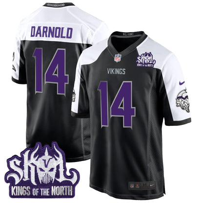 MIN 2024 Winter Warrior Skol Patch Game Jersey - All Stitched-DTD