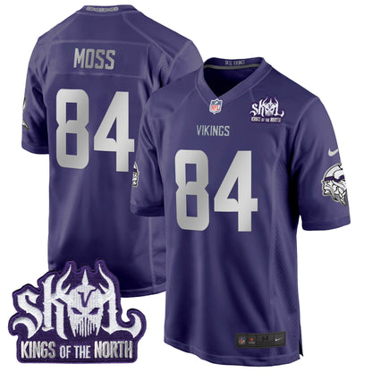MIN 2024 Winter Warrior Skol Patch Game Jersey - All Stitched-DTD