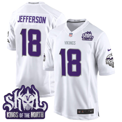 MIN 2024 Winter Warrior Skol Patch Game Jersey - All Stitched-DTD