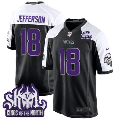 MIN 2024 Winter Warrior Skol Patch Game Jersey - All Stitched-DTD