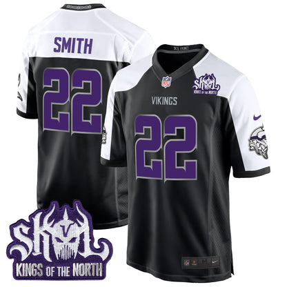 MIN 2024 Winter Warrior Skol Patch Game Jersey - All Stitched-DTD