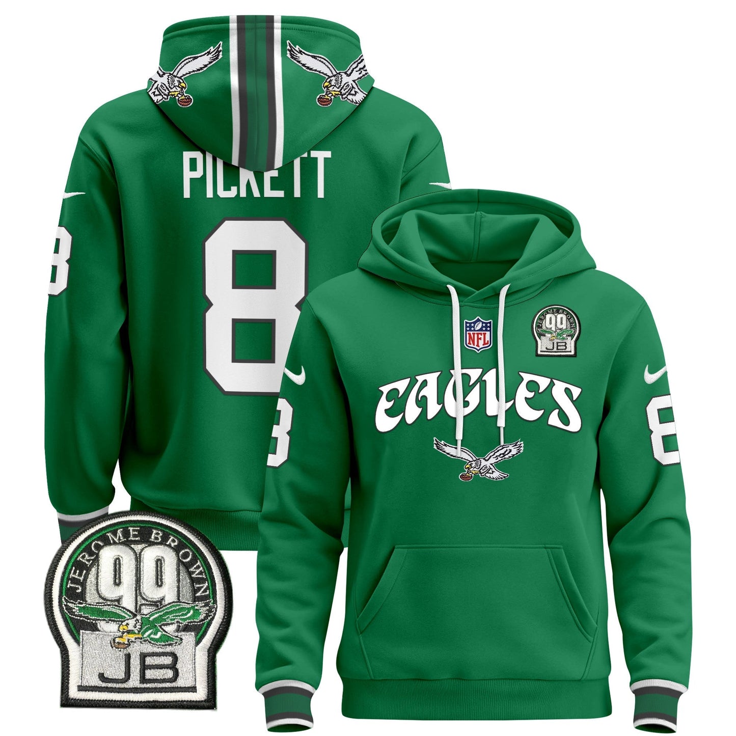 PHI 2024 Pullover Hoodie V3 - All Stitched-DTD