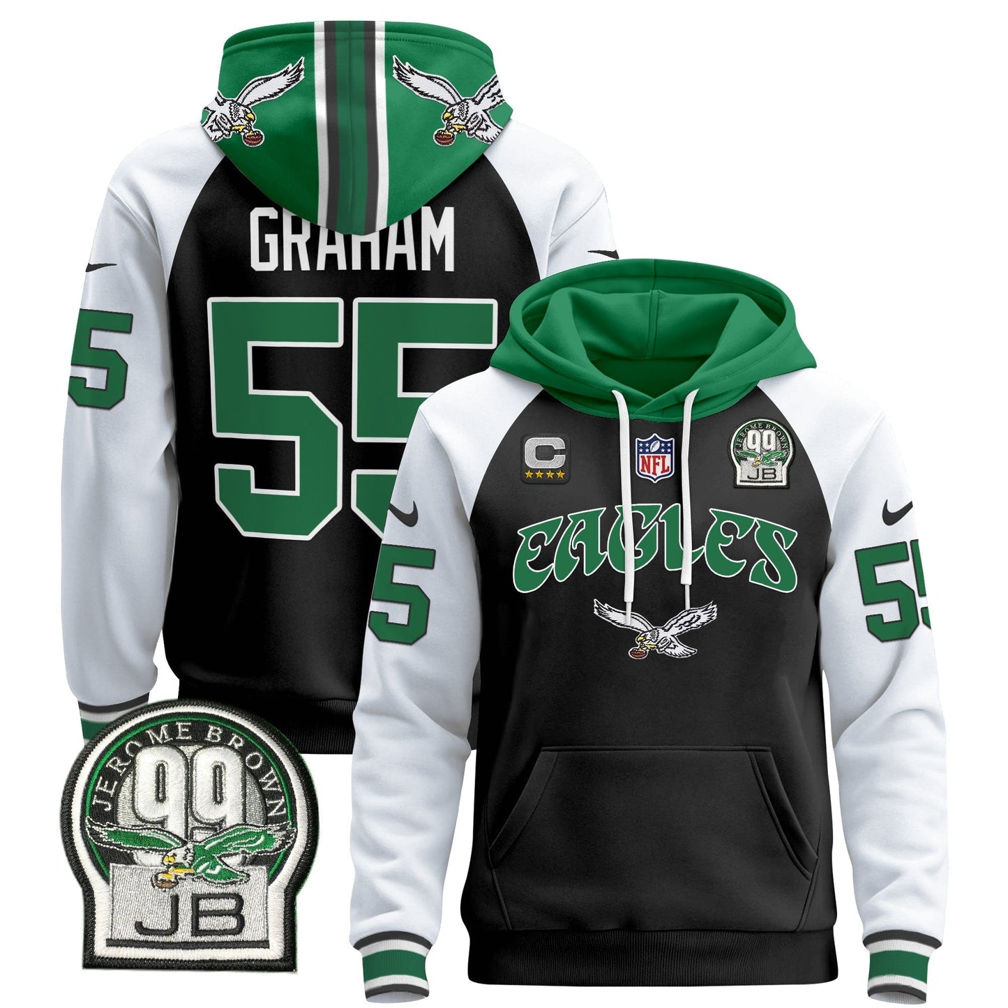PHI 2024 Pullover Hoodie V3 - All Stitched-DTD