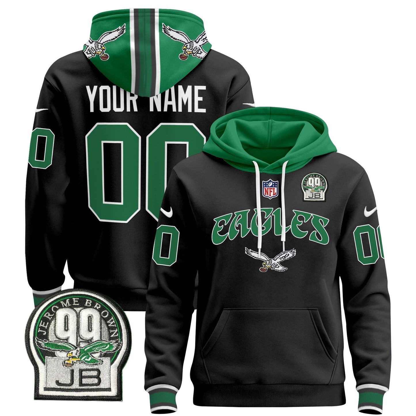 PHI 2024 Custom Pullover Hoodie V3 - All Stitched-DTD