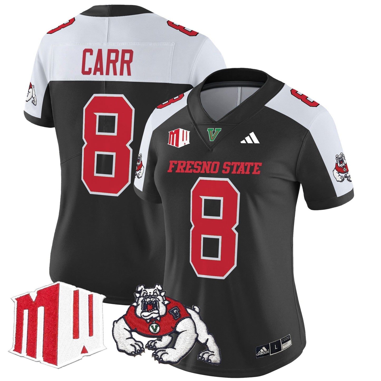 Women's Fresno State Bulldogs 2024 Vapor Limited Jersey - All Stitched
