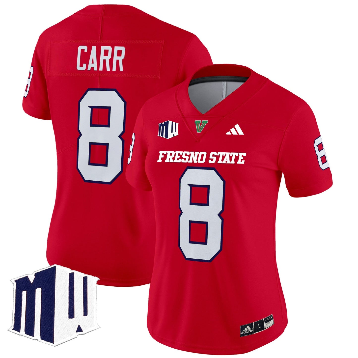 Women's Fresno State Bulldogs 2024 Vapor Limited Jersey - All Stitched