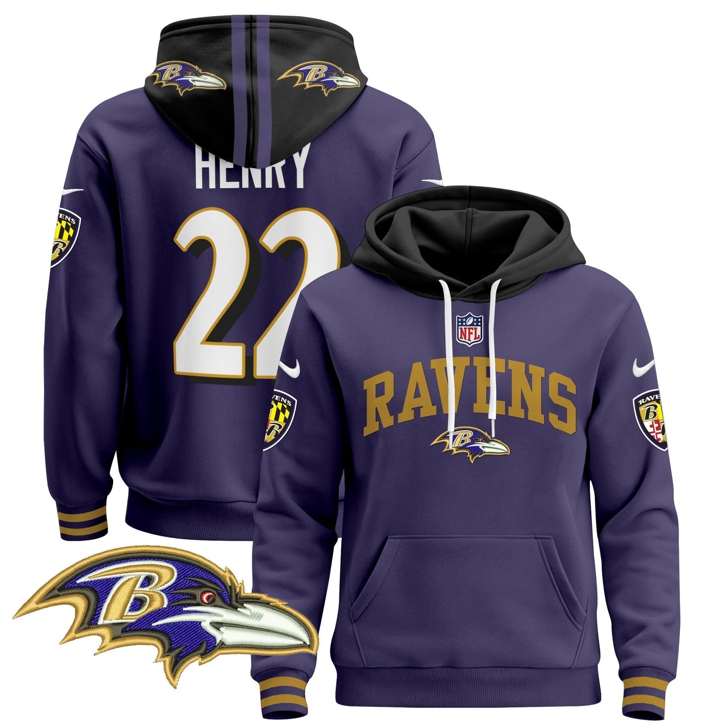 BAL 2024 Pullover Hoodie V2-DTD