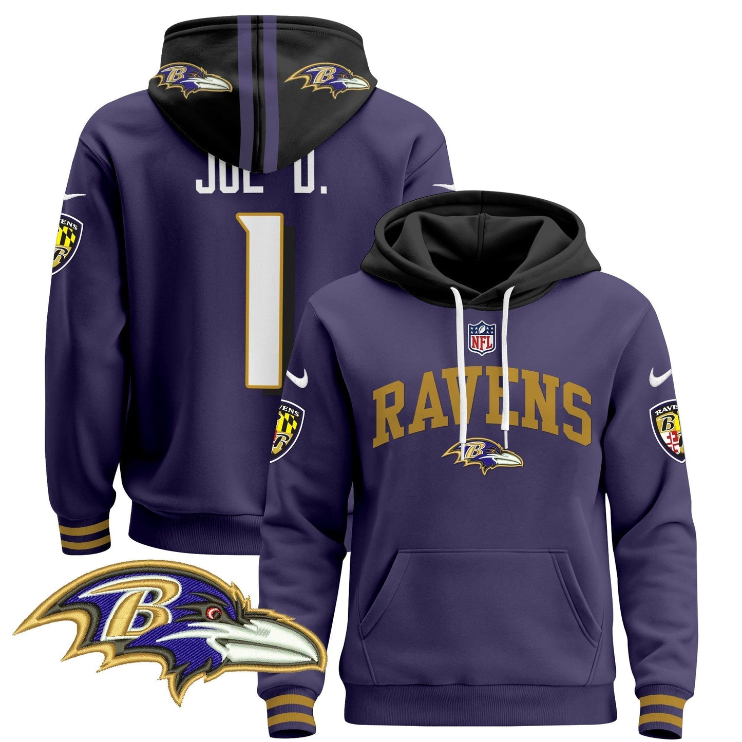BAL 2024 Pullover Hoodie V2-DTD