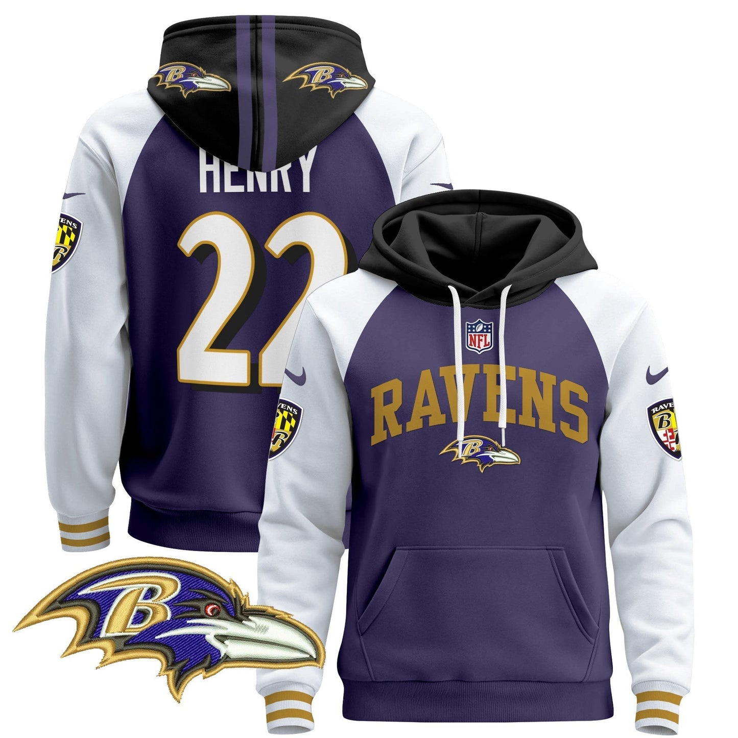 BAL 2024 Pullover Hoodie V2-DTD