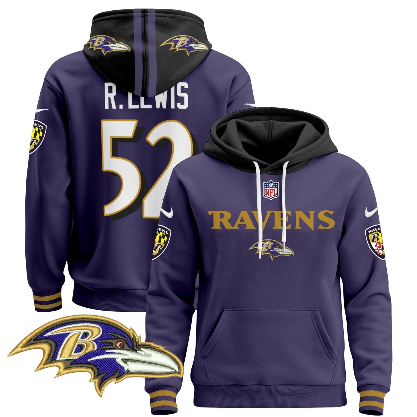 BAL 2024 Pullover Hoodie V3-DTD