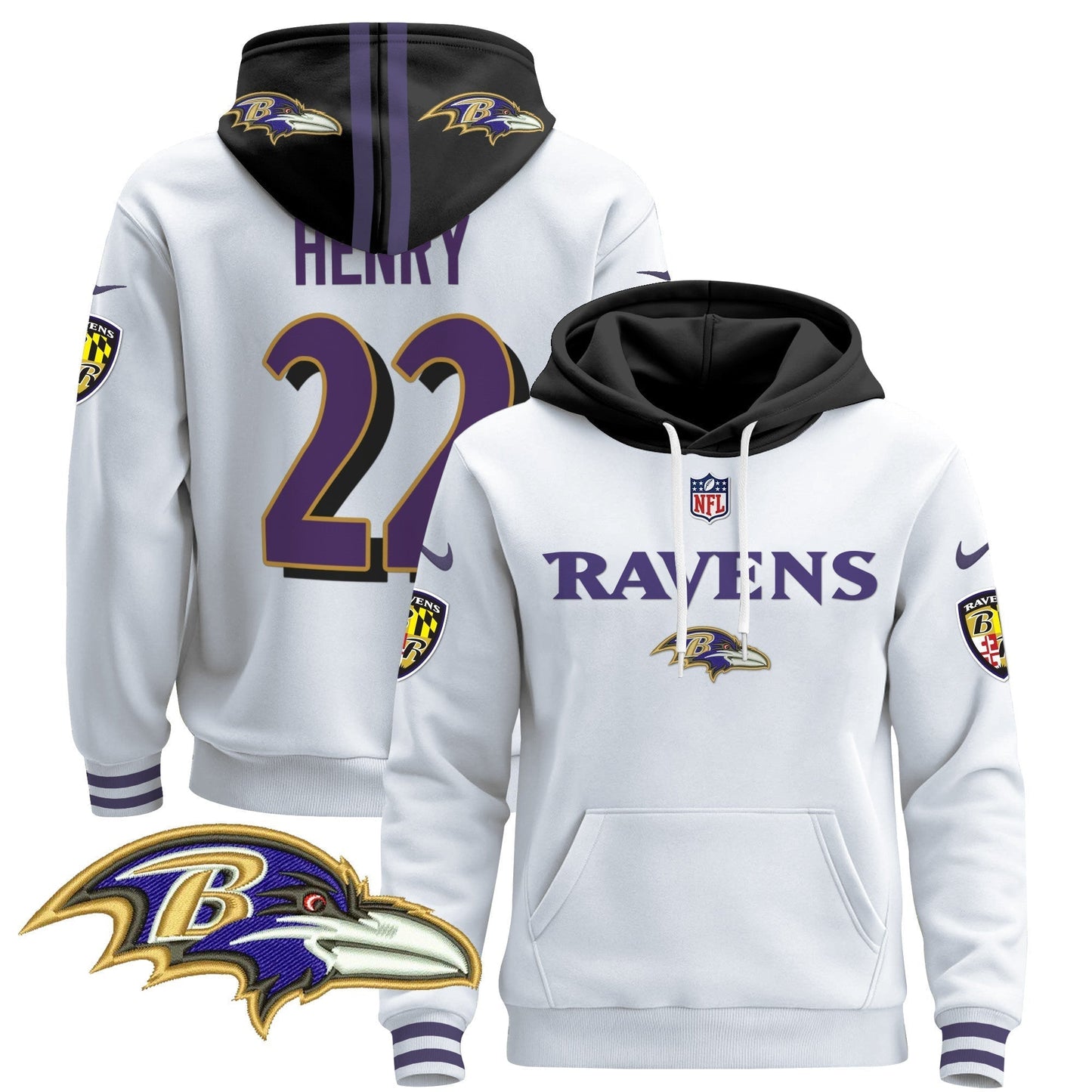 BAL 2024 Pullover Hoodie V3-DTD