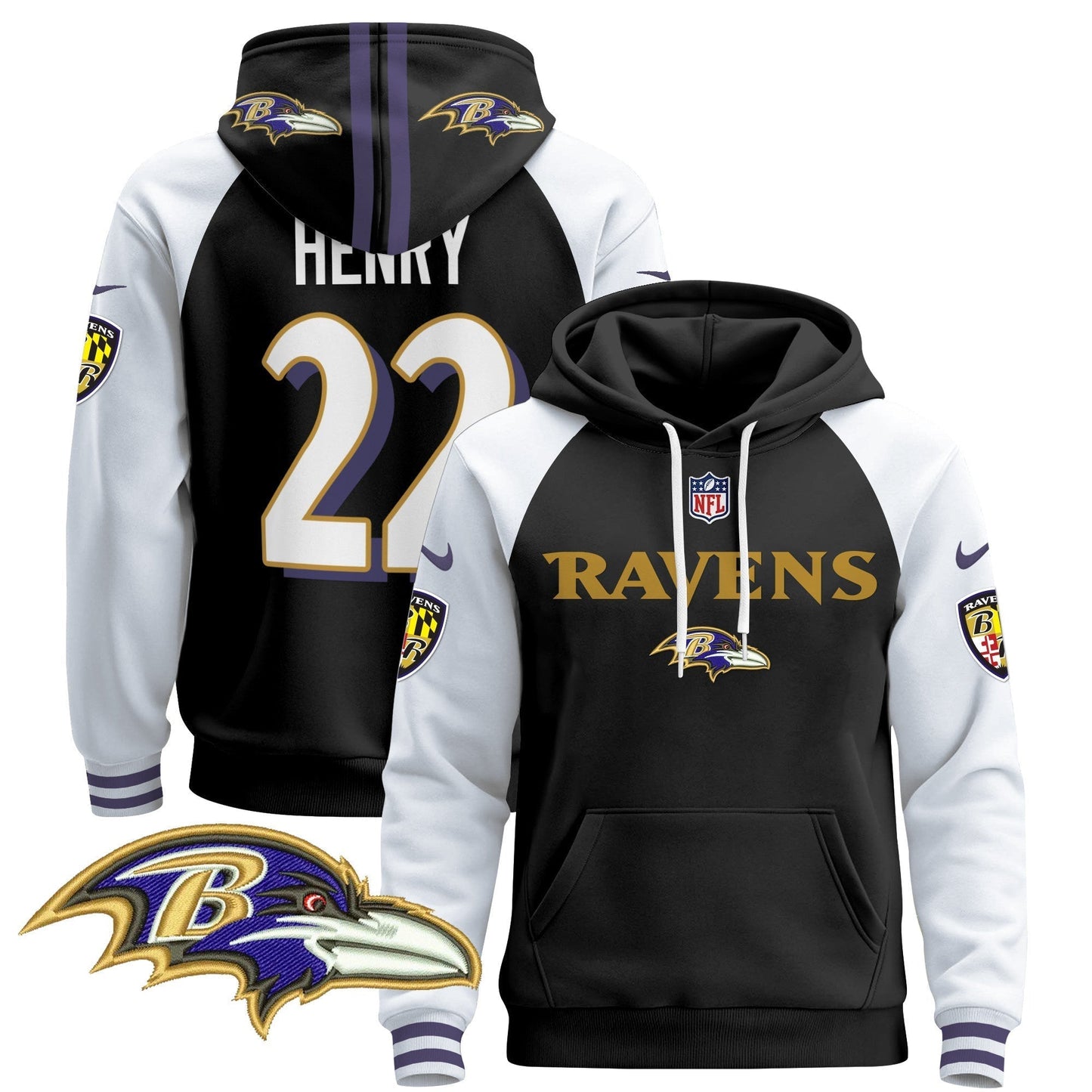 BAL 2024 Pullover Hoodie V3-DTD