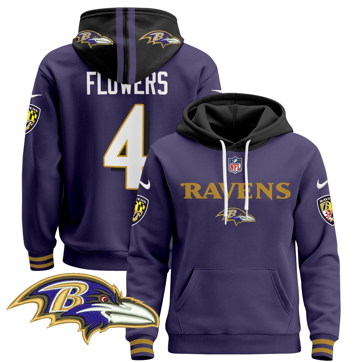 BAL 2024 Pullover Hoodie V3-DTD