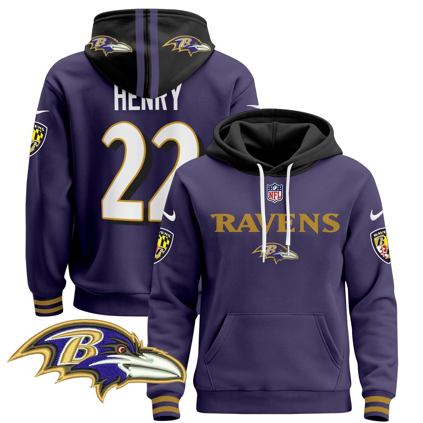 BAL 2024 Pullover Hoodie V3-DTD