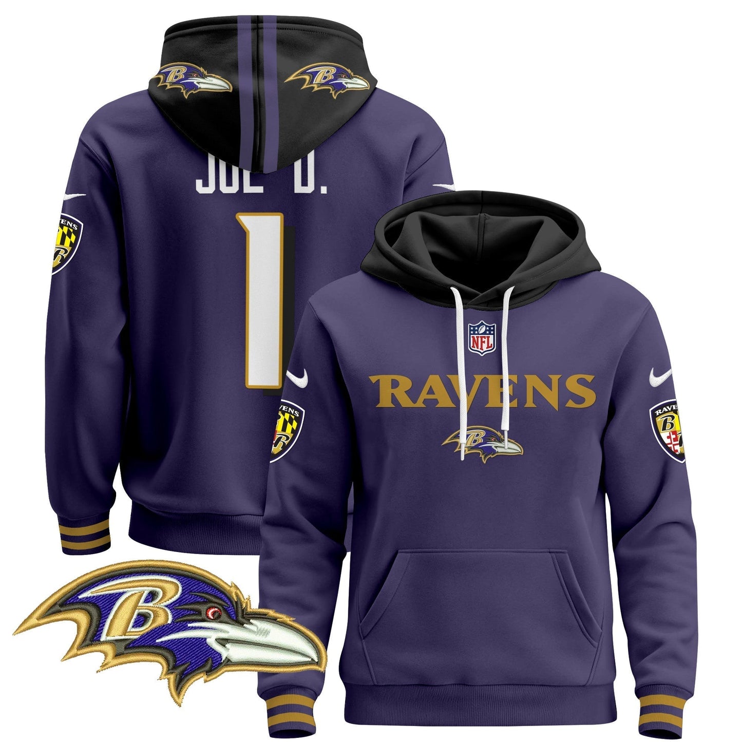BAL 2024 Pullover Hoodie V3-DTD
