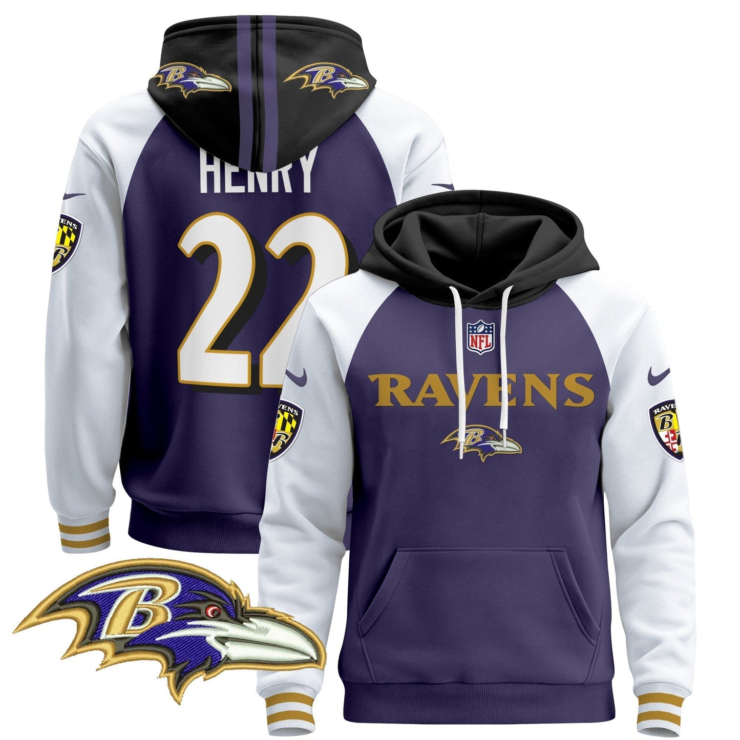 BAL 2024 Pullover Hoodie V3-DTD
