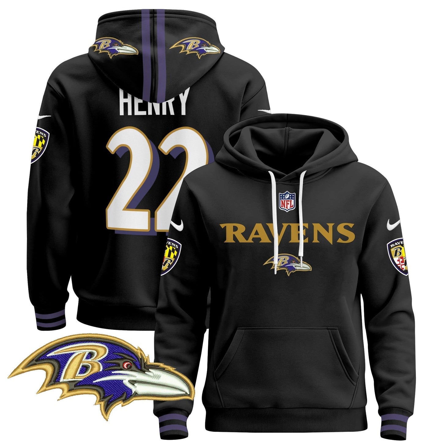 BAL 2024 Pullover Hoodie V3-DTD