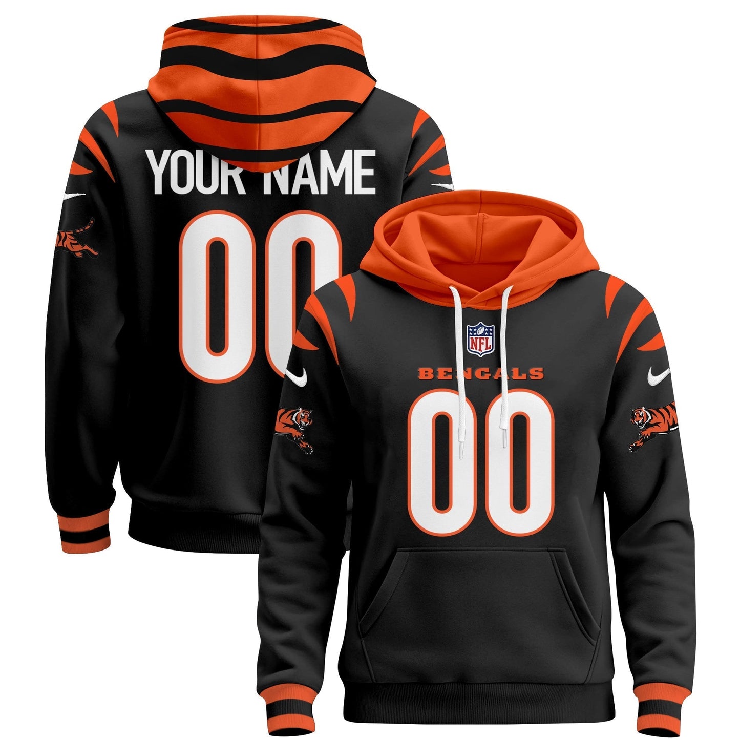 CIN 2024 Custom Pullover Hoodie - All Stitched-DTD