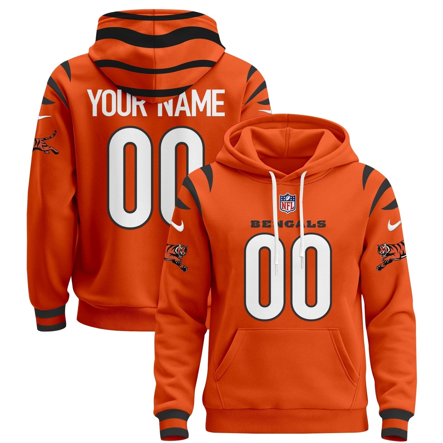 CIN 2024 Custom Pullover Hoodie - All Stitched-DTD