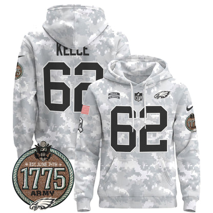 PHI 2024 Salute to Service Establishment Year Patch Pullover Hoodie-DTD