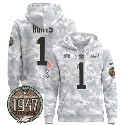 PHI 2024 Salute to Service Establishment Year Patch Pullover Hoodie-DTD