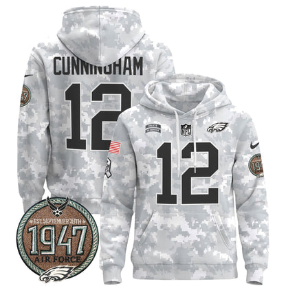 PHI 2024 Salute to Service Establishment Year Patch Pullover Hoodie-DTD