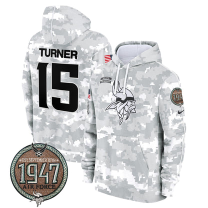 MIN 2024 Salute to Service Establishment Year Patch Fleece Pullover Hoodie-DTD