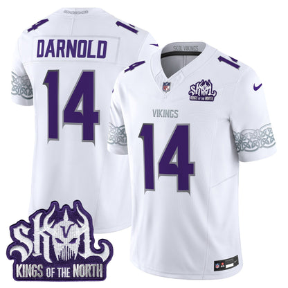 MIN King Of The North Patch Vapor Limited Jersey V2 - All Stitched-DTD