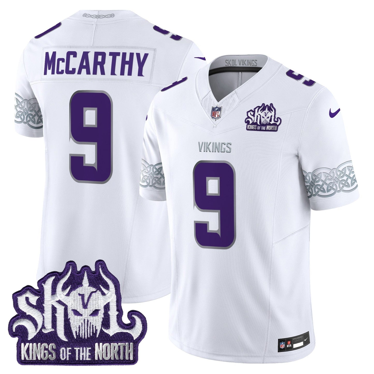 MIN King Of The North Patch Vapor Limited Jersey V2 - All Stitched-DTD