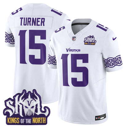 MIN King Of The North Patch Vapor Limited Jersey V2 - All Stitched-DTD