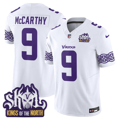 MIN King Of The North Patch Vapor Limited Jersey V2 - All Stitched-DTD