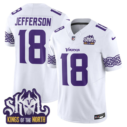 MIN King Of The North Patch Vapor Limited Jersey V2 - All Stitched-DTD