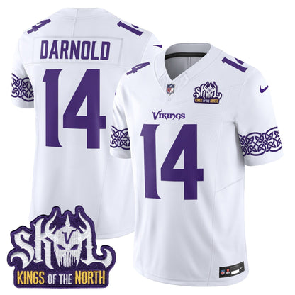 MIN King Of The North Patch Vapor Limited Jersey V2 - All Stitched-DTD