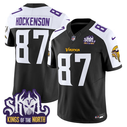 MIN King Of The North Patch Vapor Limited Jersey V2 - All Stitched-DTD