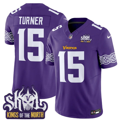 MIN King Of The North Patch Vapor Limited Jersey V2 - All Stitched-DTD